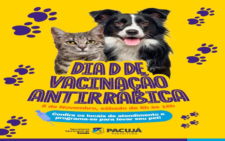 Dia D de Vacinação Antirrábica